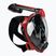 Masca de snorkel Cressi Duke Dry Full Face negru/roșu XDT005058