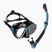 Set de scufundări  Cressi Big Eyes Evolution + Alpha Ultra Dry black/blue