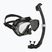 Set de scufundări Cressi Estrella + Seal Dry black/black