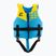 Vestă de înot pentru copii Cressi Froggy azure/yellow