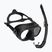 Cressi Calibro + Corsica set de scufundări negru DS435050