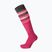 Șosete de schi pentru femei Mico Light Weight Superthermo Natural Merino Ski fucsia