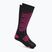 Șosete de schi Mico Heavy Weight Superthermo Primaloft Merino Ski nero fucsia