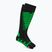 Șosete de schi Mico Heavy Weight Superthermo Primaloft Merino Ski nero verde fluo