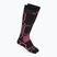 Șosete de schi Mico Medium Weight Warm Control Ski nero fucsia fluo