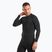 Bluză termică pentru bărbați Mico Odor Zero Round Neck nero