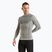 Bluză termică pentru bărbați Mico Odor Zero Round Neck grigio
