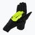 Mănuși de ciclism Northwave Fast Gel negru / galben fluo pentru bărbați
