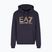 Bluză pentru bărbați EA7 Emporio Armani Train Logo Series Big Logo Hoodie armani blue