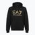 Bluză pentru bărbați EA7 Emporio Armani Train Logo Series Big Logo Hoodie black