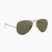 Ochelari de soare Ray-Ban Aviator Classic arista gold/green g-15 polarized