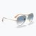 Ochelari de soare Ray-Ban Aviator Classic arista gold/light blue