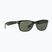Ochelari de soare Ray-Ban New Wayfarer Classic matte black transparent/green g-15