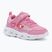 Încălțăminte pentru copii Champion Funfair Print G PS Low Cut blue burgundy/flash/fluorescent pink