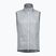 Vestă de ciclism pentru bărbați Castelli Aria Shell 2 silver gray/dark gray