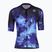 Tricou de ciclism pentru femei Castelli Cosmic Vortex multicolor violet blue