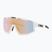 Ochelari de soare Bliz Fusion Small Nano Optics Nordic Light matt white/coral/orange blue