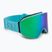 Ochelari de schi Bliz Flow matte turquoise/brown/green multi