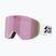 Ochelari de schi Bliz Flow matte white/smoke/pink