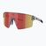 Ochelari de soare Bliz P004 transparent dark grey/brown red multi