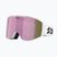 Ochelari de schi Bliz G004 matte white/brown/pink multi