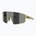 Ochelari de soare Bliz P003 matte amber green/smoke silver mirror
