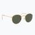 Ochelari de soare Ray-Ban Round Metal gold/green g-15