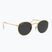 Ochelari de soare Ray-Ban Round Metal gold/black polarized