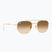 Ochelari de soare Ray-Ban RB3707 Polarized+ Lenses arista gold/brown