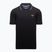 Tricou polo pentru bărbați Aeronautica Militare 262PO1308UP00082 Polo jet black