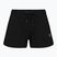 Pantaloni scurți pentru femei EA7 Emporio Armani Train Shiny negru/logo alb negru/alb pentru femei