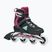 Role pentru femei Rollerblade Macroblade 84 W black/burgundy/ocean green