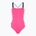 Costum de baie EA7 Emporio Armani Logo Tape One Piece neon pink