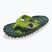 Papuci Gumbies Islander lime hibiscus