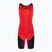 Tricou de lupte pentru femei Nike Weightlifting Singlet scarlet/black