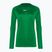 Longsleeve termoactiv pentru femei Nike Dri-FIT Park First Layer LS pine green/white