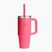 Cană Hydro Flask Travel Tumbler Clear Lid 710 ml popstar pink