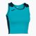Tricou de alergare pentru femei  Joma Record II Top turquoise/navy