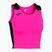 Tricou de alergare pentru femei  Joma Record II Top fluor pink/black