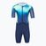 Combinezon de triatlon pentru bărbați Orca Athlex Aero Race Suit green print