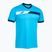 Tricou de tenis pentru bărbați Joma Court fluor turquoise/navy