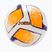 Minge de fotbal Joma Dali II white/fluor orange/purple mărime 5