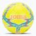 Minge de fotbal Joma Dali III yellow/fluor turquoise mărimea 5