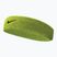 Bentiță de cap Nike Swoosh Headband atomic green/black