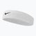 Bandă de cap Nike Swoosh alb NNN07-101