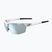 Ochelari de soare Tifosi Navar matte white/smoke bright blue mirror