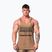 Tank top de antrenament pentru bărbați  NEBBIA Washed-Off Stringer Max Out light brown