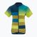Tricou de ciclism pentru copii SILVINI Mazzani bleumarin-galben 3123-CD2284/32421