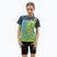 Tricou de ciclism pentru copii SILVINI Denni neon/blue