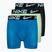 Boxeri pentru bărbați Nike Dri-Fit Essential Micro Boxer Brief 3 pary black/green/blue